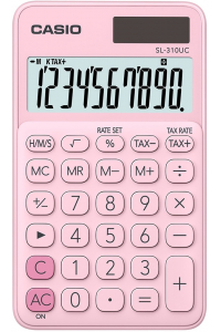 Obrázok pre Casio SL-310UC-PK kalkulačka Kapsa Jednoduchá kalkulačka Růžová