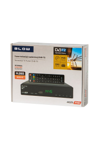 Obrázok pre Dekodér DVB-T2 BLOW 4625FHD H.265 Tuner H.265 V2