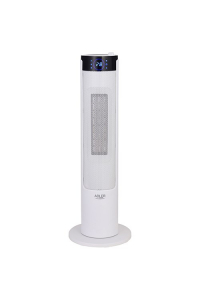 Obrázok pre Adler | Tower Fan Heater with Timer | AD 7738 | Ceramic | 2000 W | Number of power levels 2 | Suitable for rooms up to 25 m2 | White