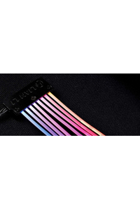 Obrázok pre Corsair Premium Sleeved PCIe Single Cable, Twin Pack (Gen 4) - Black