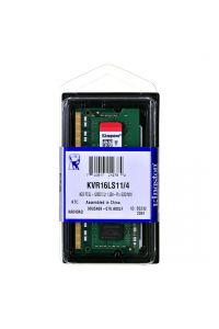 Obrázok pre Kingston Technology ValueRAM 4GB DDR3L 1600MHz paměťový modul
