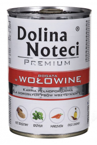 Obrázok pre DOLINA NOTECI Premium Beef - Mokré krmivo pro psy - 400 g