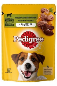 Obrázok pre PEDIGREE Dospělá směs jehněčího a jaterního - vlhké krmivo pro psy - 100 g