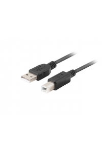 Obrázok pre Lanberg CA-USBA-15CU-0010-BK kabel USB 1m 2.0 USB A->USB-B Černá
