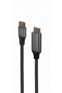 Obrázok pre Gembird CC-DP-HDMI-4K-6 adaptér k video kabelům 1,8 m DisplayPort HDMI Typ A (standardní) Černá