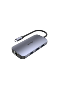 Obrázok pre UNITEK D1071A rozbočovač rozhraní USB 3.0 SuperSpeed 5 Gb/s Stříbrná