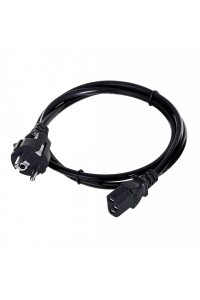 Obrázok pre Savio CL-89 napájecí kabel Černá 1,2 m IEC C13 IEC Type E (3.4 mm, 3.1 mm)