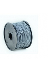Obrázok pre Gembird 3DP-PLA1.75-01-S materiál pro 3D tisk Kyselina polymléčná (PLA) Stříbrná 1 kg