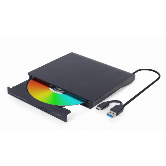 Obrázok pre Gembird DVD-USB-03 Externí USB DVD mechanika, černá