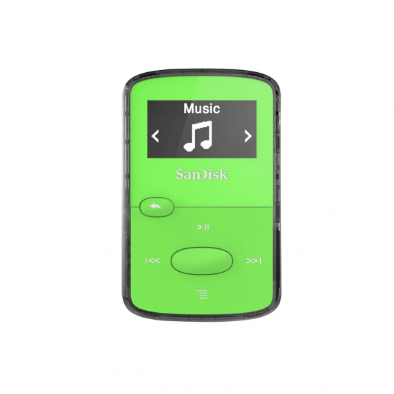 Obrázok pre SanDisk Clip Jam MP3 přehrávač 8 GB Zelená