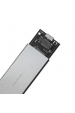 Obrázok pre Qoltec 51833 Kryt | M.2 SSD disk | SATA | NGFF| USB 3.0 | Super rychlost 5GB/s | 2TB | stříbrný
