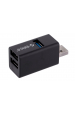Obrázok pre ORICO MINI HUB USB-A, 3x USB-A (2x2.0, 1x3.1), MINI-U32L-BK-BP