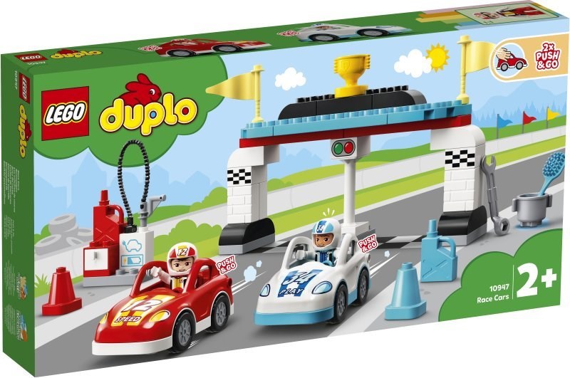 LEGO DUPLO 10947 ZÁVODNÍ VOZY, KLOLEGLEG0182