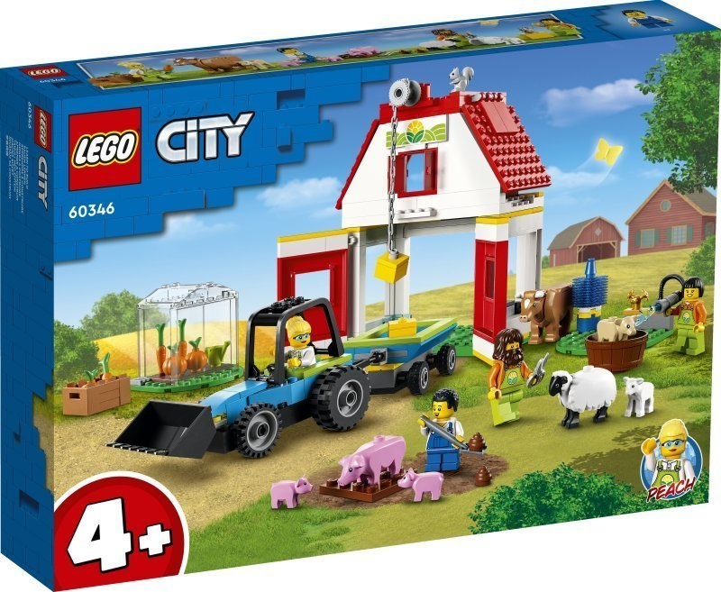 LEGO City 60346 Stodola a hospodářská zvířata, KLOLEGLEG0492