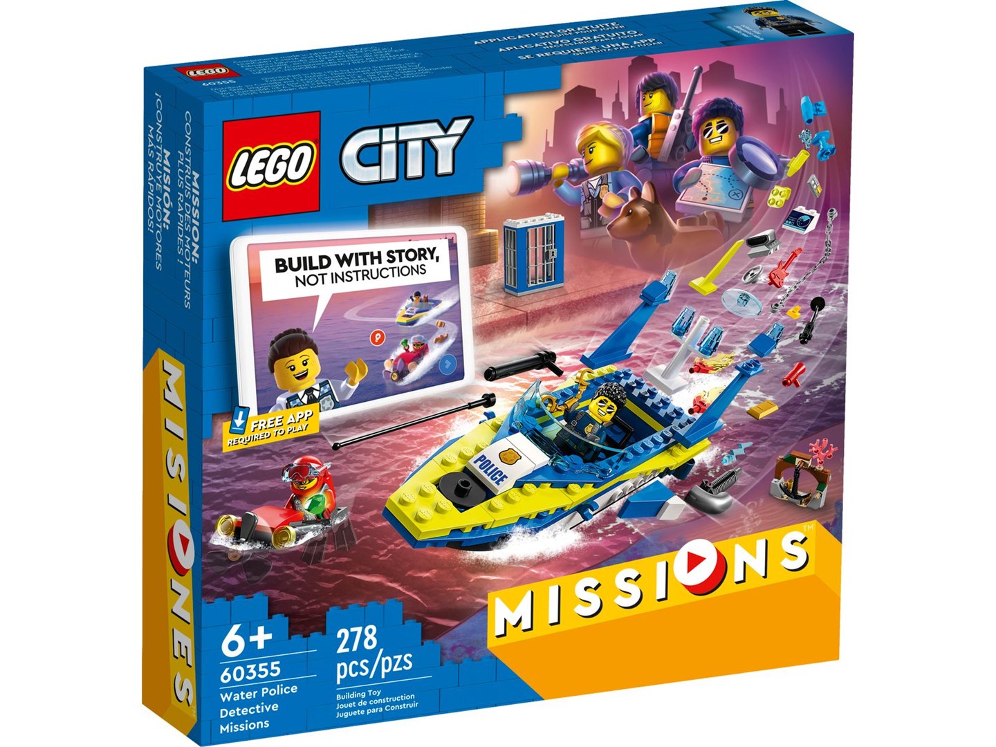LEGO City 60355 Vyšetřování vodní policie, KLOLEGLEG0502