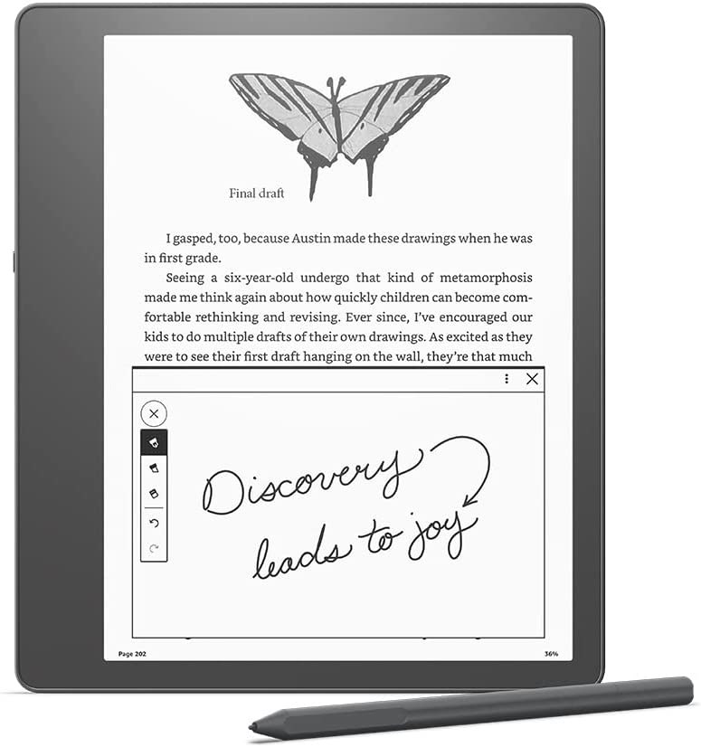 Amazon Kindle Scribe čítačka elektronických kníh Dotyková obrazovka 16 GB Wi-Fi Šedá, MULKILCZE0109