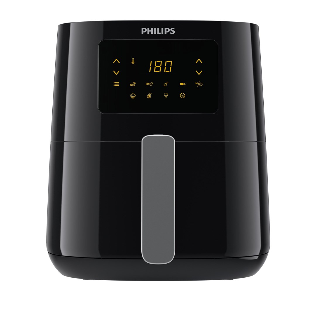 Philips 3000 series HD9252/70 fritovací hrnec Samostarný 4,1 l Samostatné 1400 W Horkovzdušná fritéza Černá, Stříbrná