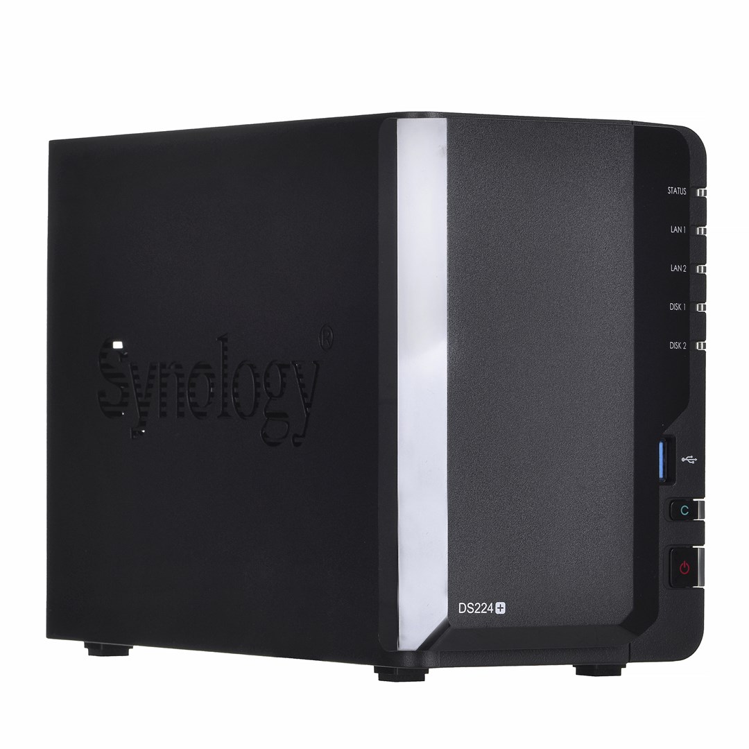 Synology DiskStation DDS224+ úložný server NAS Desktop Připojení na síť Ethernet