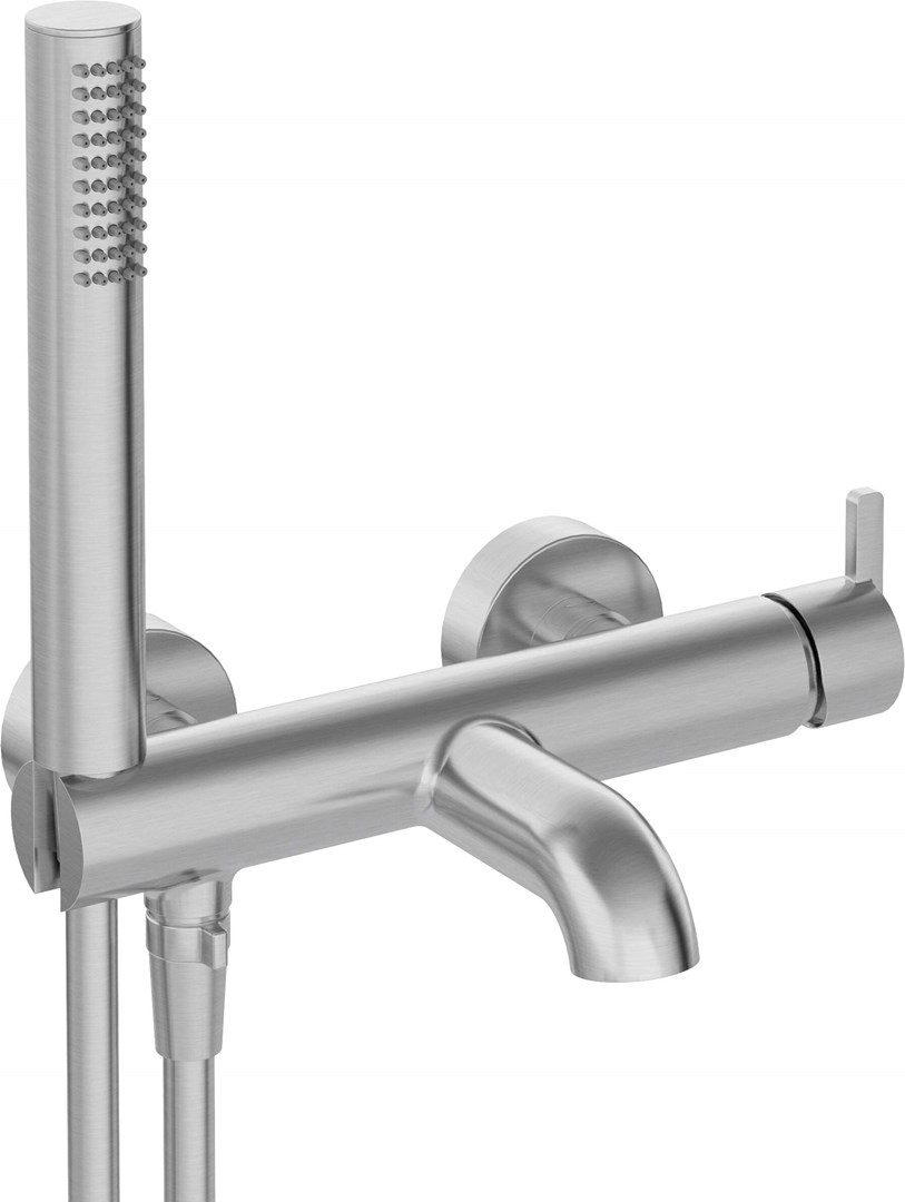 Bathtub mixer with shower set