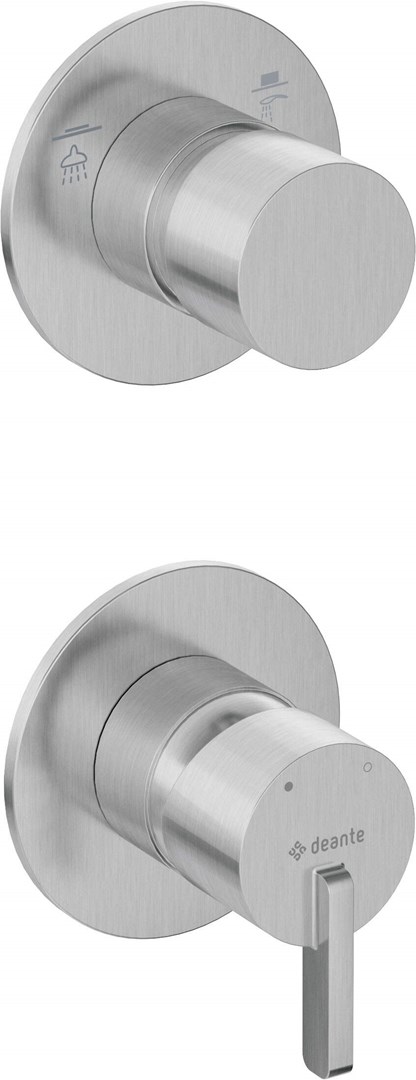 Concealed shower mixer with shower switch