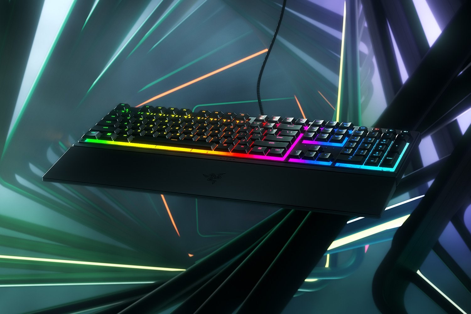 Razer Ornata V3 - US klávesnice Hraní USB Anglický Černá