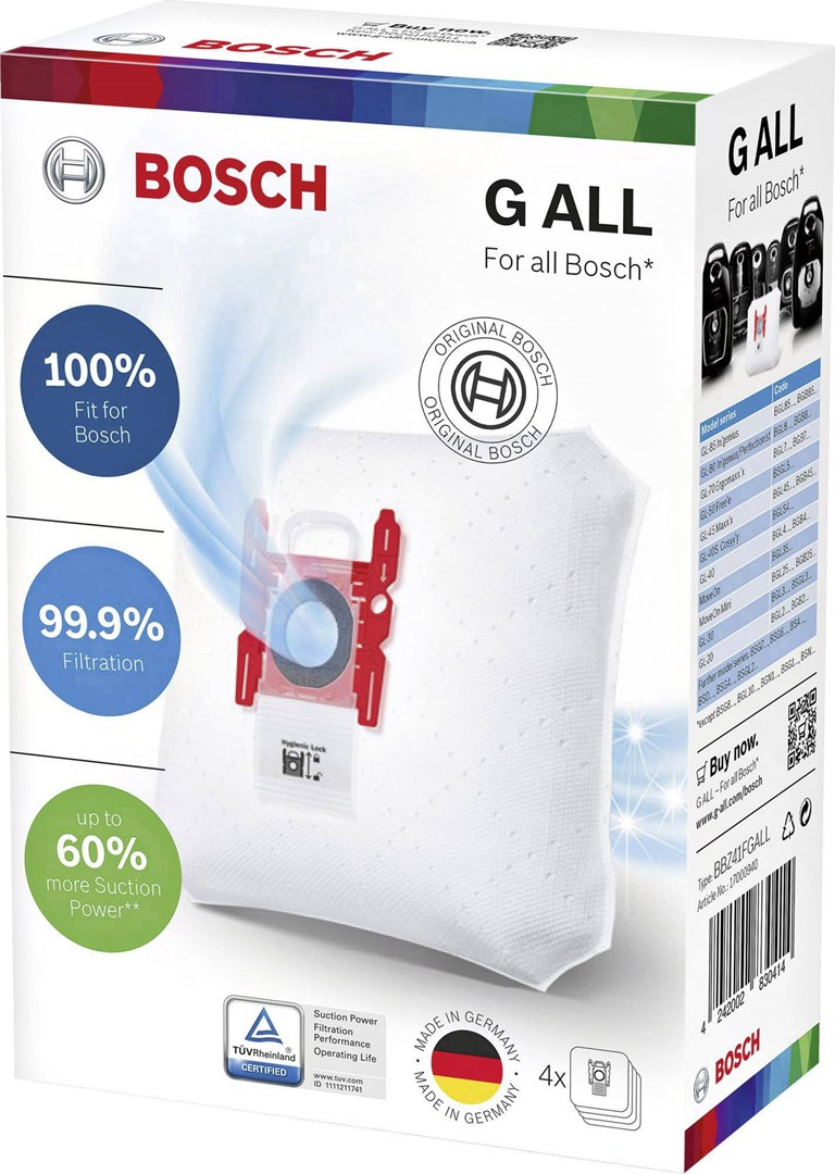 Bosch BBZ41FGALL příslušenství pro vysavač, AGABOSODW0005