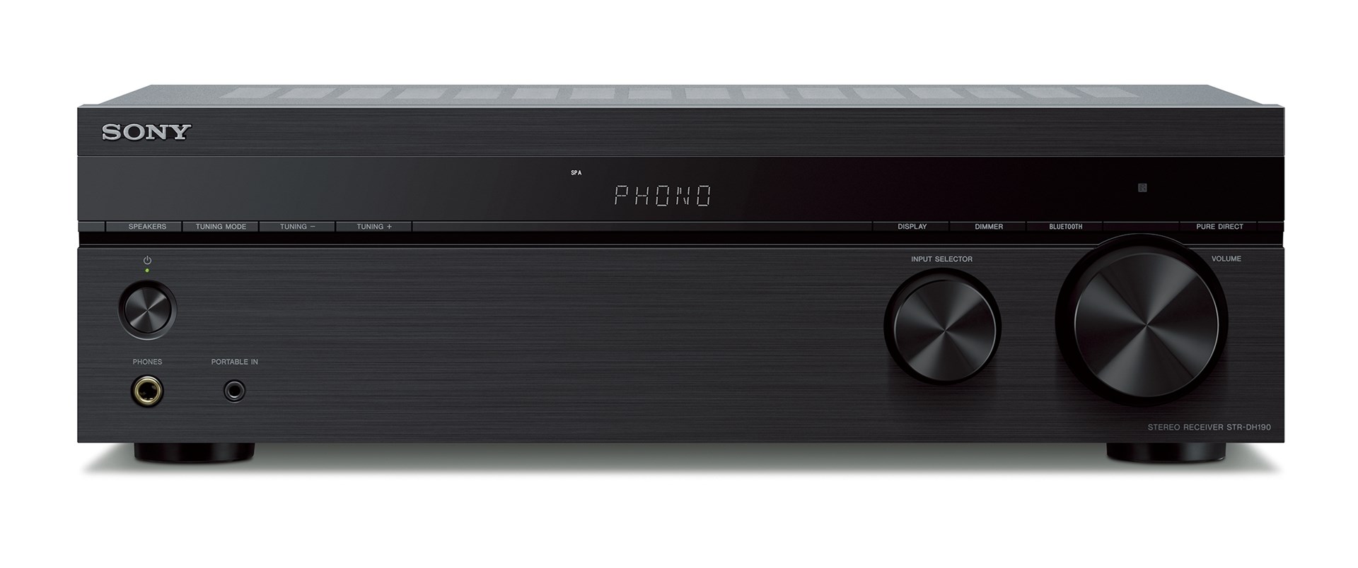 Sony STR-DH190 AV přijímač 100 W 2.0 kanály/kanálů Stereo Černá
