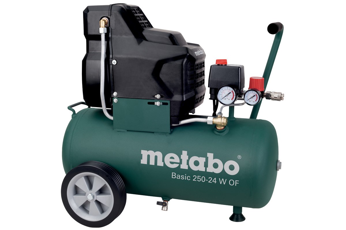 Bezolejový kompresor METABO 230V 24L BASIC