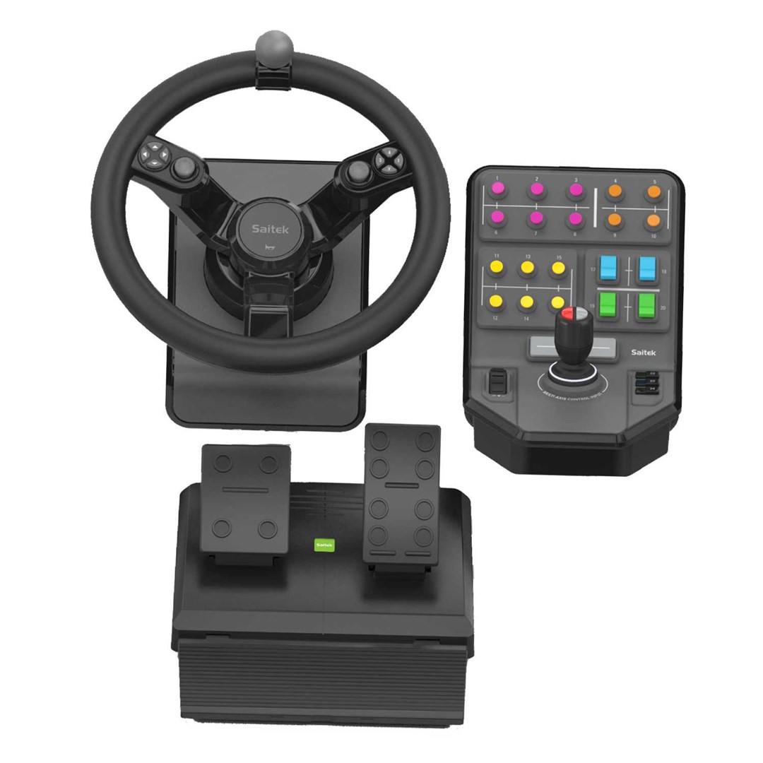 Logitech G 945-000062 herní ovladač Černá USB Volant + Pedály Analogový/digitální PC