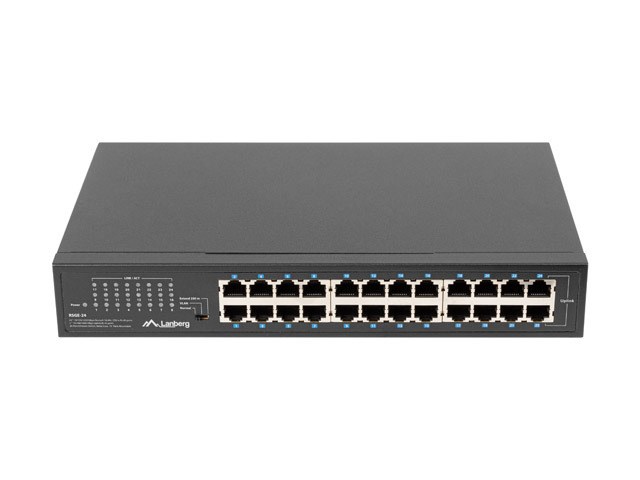 Lanberg Switch RSGE-24 Rack 19"  (24-port, 1Gb)
