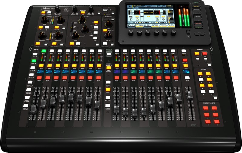 Behringer X32 Compact 40 kanály/kanálů 10 - 22000 Hz Černá