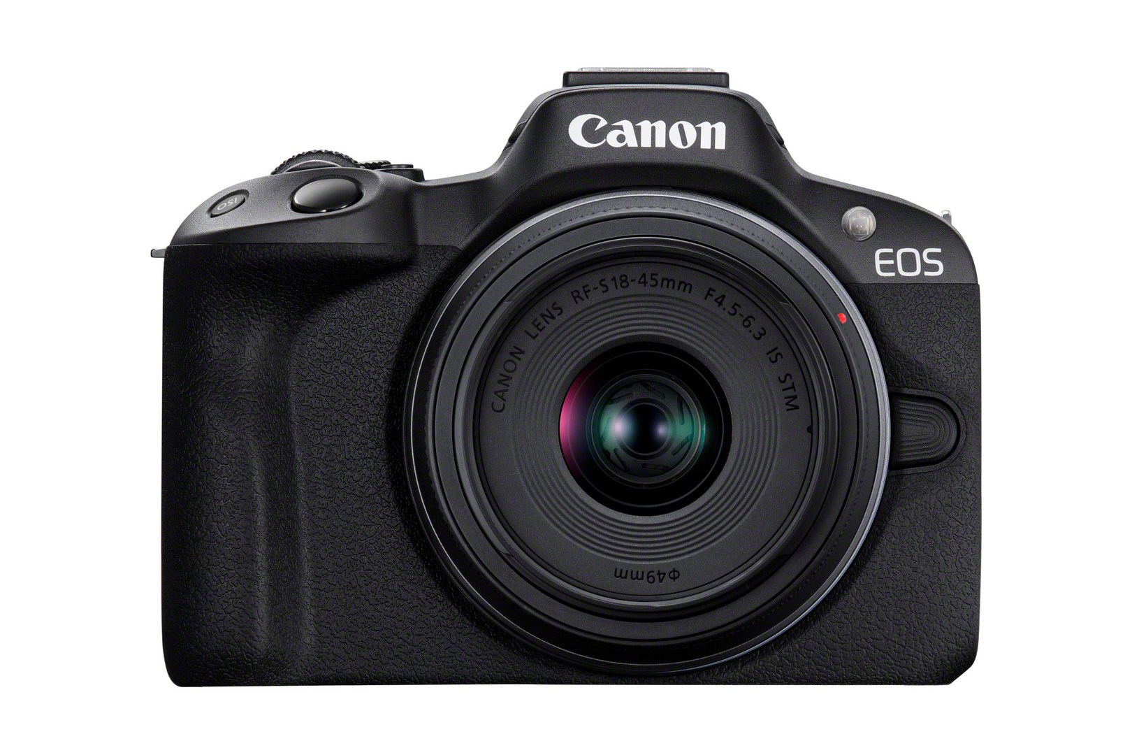 Canon EOS R50, Black + RF-S 18-45mm F4.5-6.3 IS STM Kit MILC 24,2 MP CMOS 6000 x 4000 px Černá