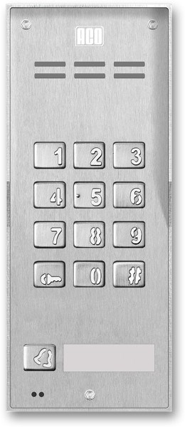 ACO FAM-P-1NPZSACC NT surface-mounted panel 1-tenant read. combination lock.