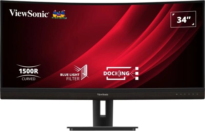 Viewsonic VG3456C počítačový monitor 86,4 cm (34") 3440 x 1440 px UltraWide Quad HD LED Černá