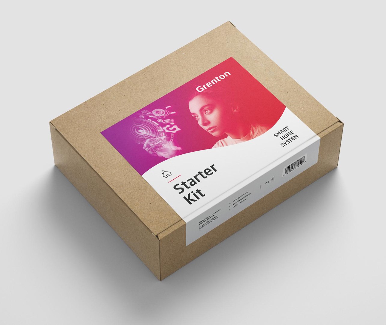 GRENTON - Smart Home System Starter KIT ( WHITE )