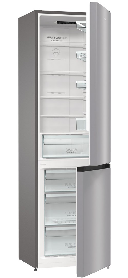 Gorenje NRK6202ES4 lednice/mrazák Stojací 331 l E Šedá
