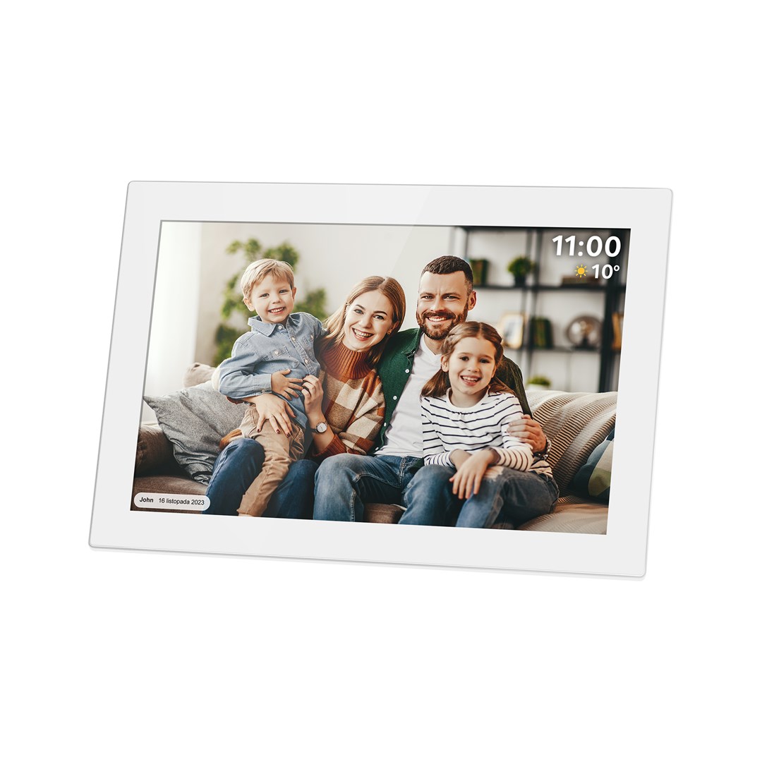 Kruger&Matz digital photo frame FRAMEO Wi-Fi 10.1" white