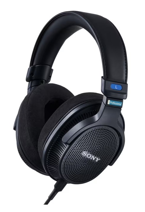 Sony MDR-MV1 sluchátka / náhlavní souprava Kabel Přes hlavu Jeviště/studio Černá