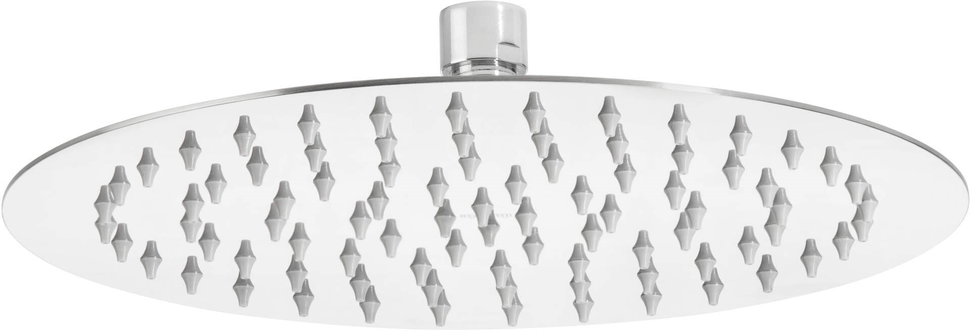 Steel overhead shower - 250 mm