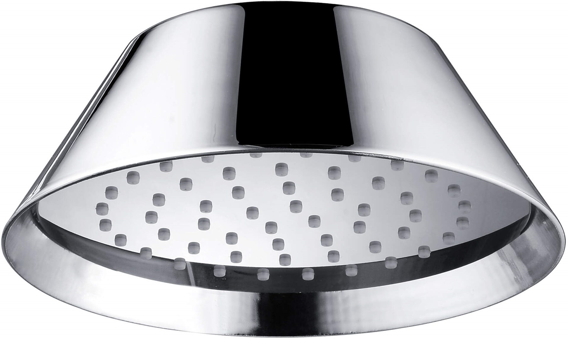 Steel overhead shower - 225 mm