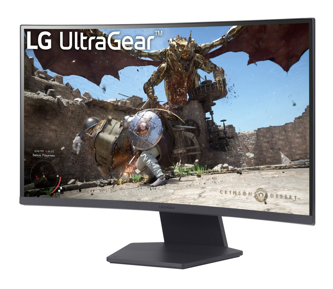 LG 27GS60QC-B počítačový monitor 68,6 cm (27") 2560 x 1440 px Quad HD LCD Černá