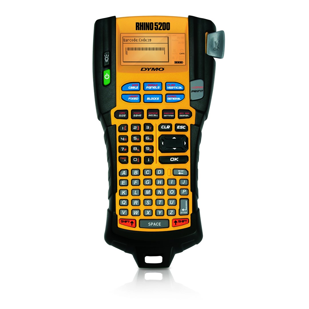 DYMO RHINO 5200 tiskárna štítků Tepelný přenos 180 x 180 DPI 10 mm/s ABC