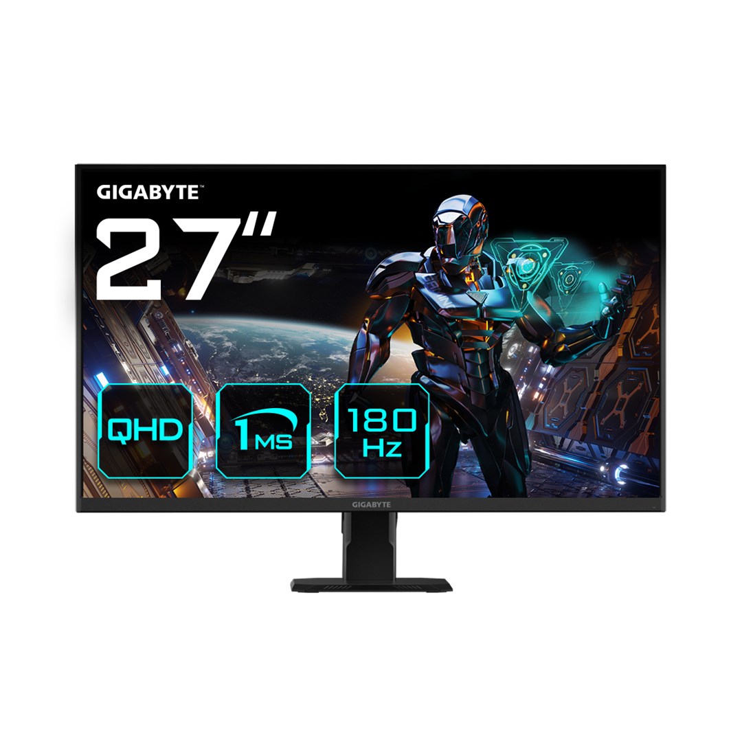 Gigabyte GS27QA 27“ monitor LCD 2560 x 1440 px Quad HD černý