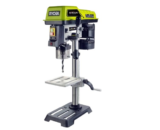 Ryobi RDP102L stojanová vrtačka Klíč 390 W
