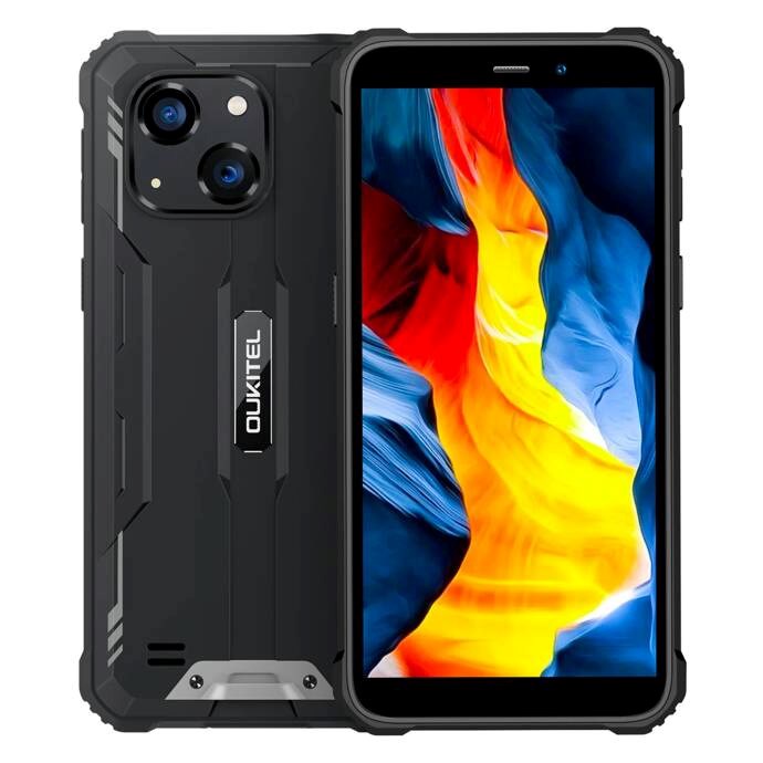 Chytrý telefon Oukitel G2 6' 4/64 DS.  6300 mAh(černý) bez nabíječky