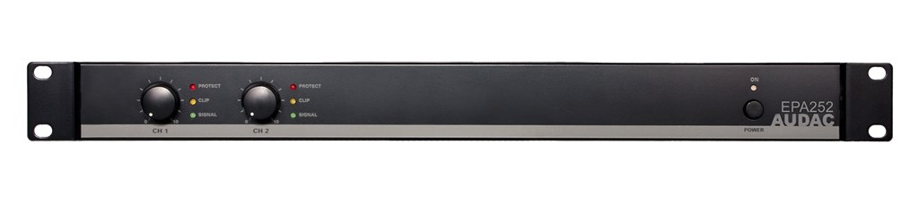 AUDAC EPA252 audio zesilovač 2.0 kanály/kanálů Černá