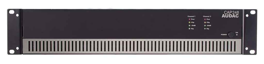 AUDAC CAP248 audio zesilovač 2.0 kanály/kanálů Černá