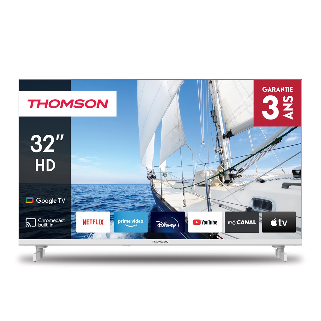 Thomson G63 Series 32HG2S14W televizor 81,3 cm (32") HD Smart TV Wi-Fi Bílá