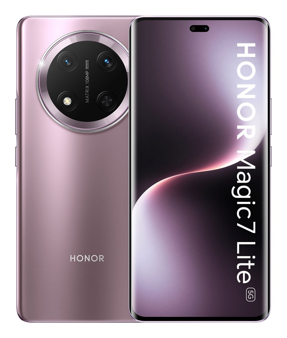 Honor Magic7 Lite 17,2 cm (6.78") Dual SIM Android 14 5G USB typu C 8 GB 256 GB 6600 mAh Purpurová