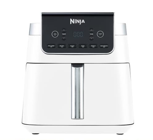 Ninja AF180EUWH fritovací hrnec Samostarný 6,2 l Samostatné 2000 W Horkovzdušná fritéza Bílá